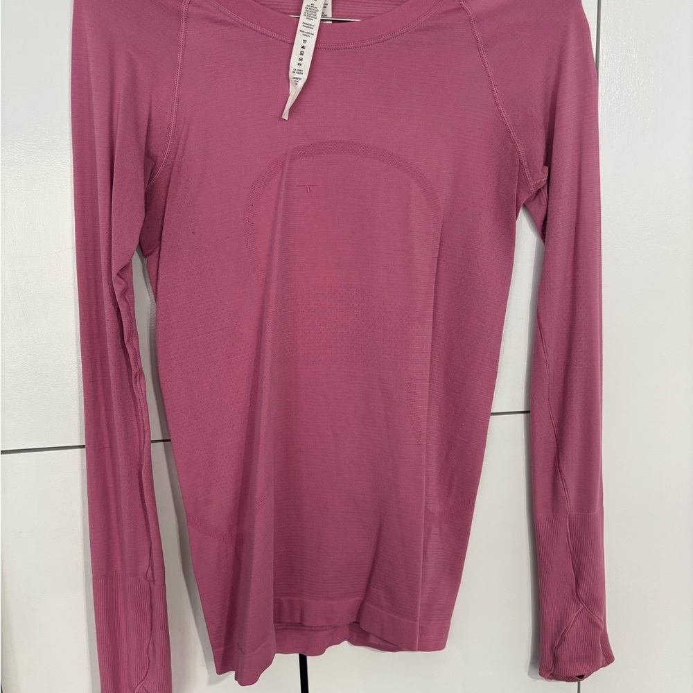 lululemon athletica Mauve Long Sleeve Top